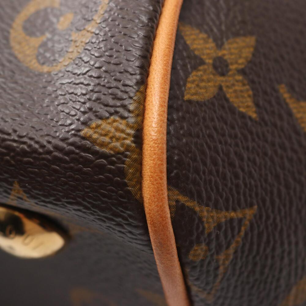 Louis Vuitton Canvas Leather Brown Monogram Tivoli Handbag - Picture 5 of 8
